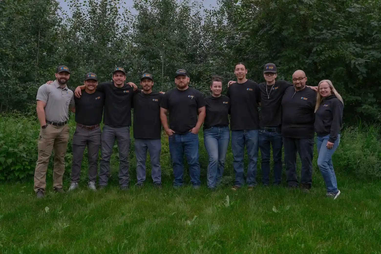 Frontier Restoration team